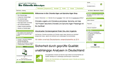 Desktop Screenshot of bio-chlorella.de